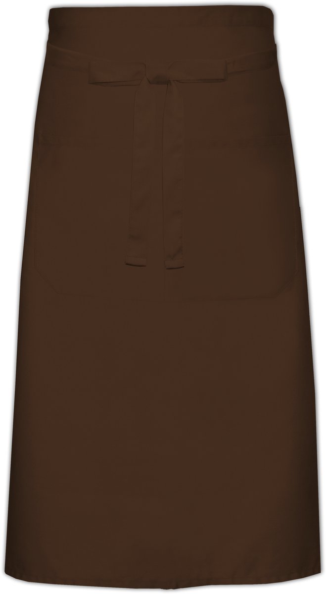 Kokssloof met zak - Brown - 70 x 100 cm - Link Kitchen Wear