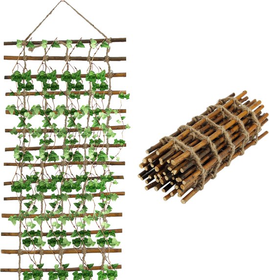 Decoratieladder wilg 50x200 cm