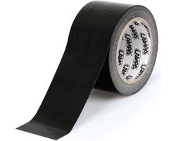 Duct tape zwart 50 mm