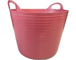 Mand flexibel, FlexBag Roze 28 liter