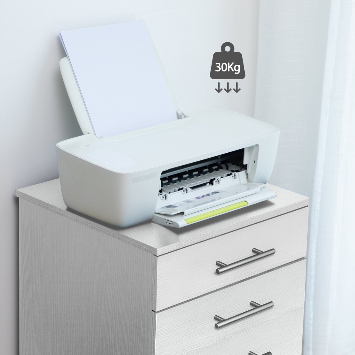 Ladeblok Ladeblok Bureau met Wielen - afbeelding 5