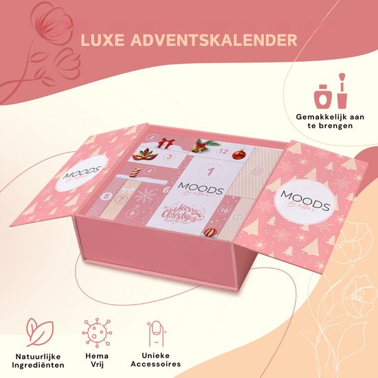 FURTIME Beauty Adventskalender 2025, 24 Hochwertige Make-up und Kosmetik Überraschungen für Weihnachten, Geschenkset, Weihnachtsgeschenke für Mädchen Frauen Teenager