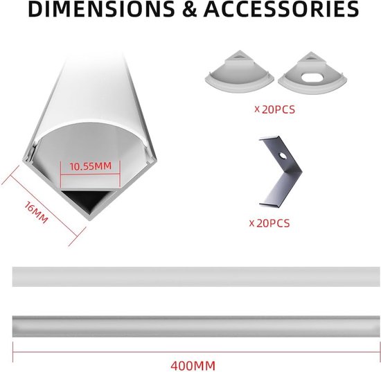 Levemolo Set 2 Aste Appendiposter 40 Cm – Con Catene E Ganci Adesivi, Facili Da Montare Per Poster, Bandiere E Quadri
