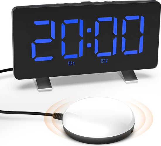 VANAVO Digitale Wekker met Trilfunctie