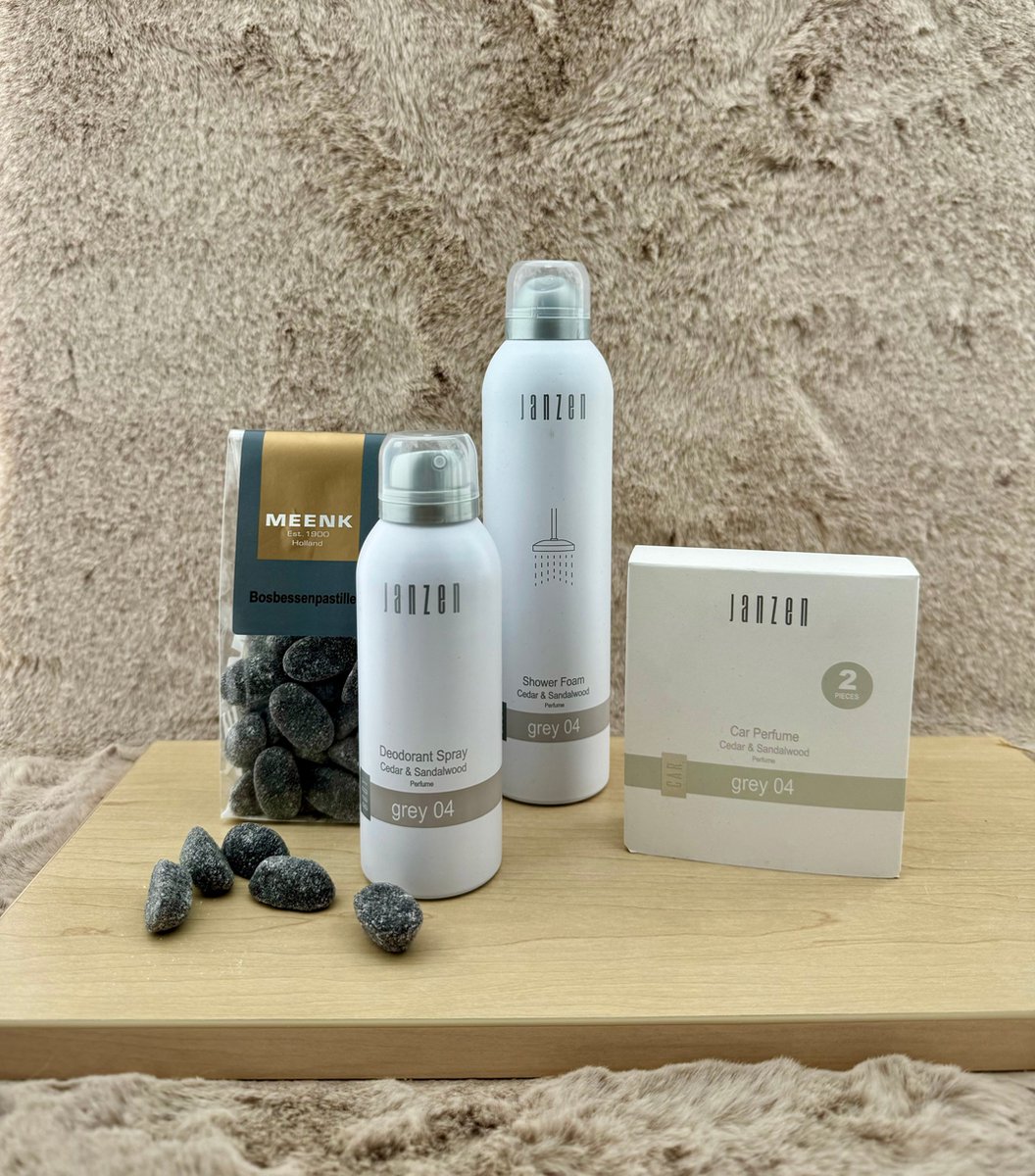 Goedkoopste Heren •Cadeaupakket Janzen Grey• - Leuk om cadeau te geven - Perfect Gifts
