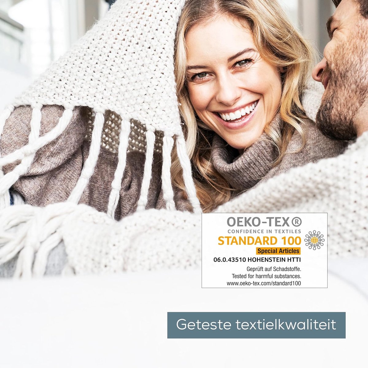 Thuys Warmtedeken – Verwarmde Deken – Elektrisch – Electric Blanket – Heating – Voor op de Bank – Stoel – 6 Temperaturen – Bovendeken – Blauw — cadeau in Wonen & Interieur - foto 8