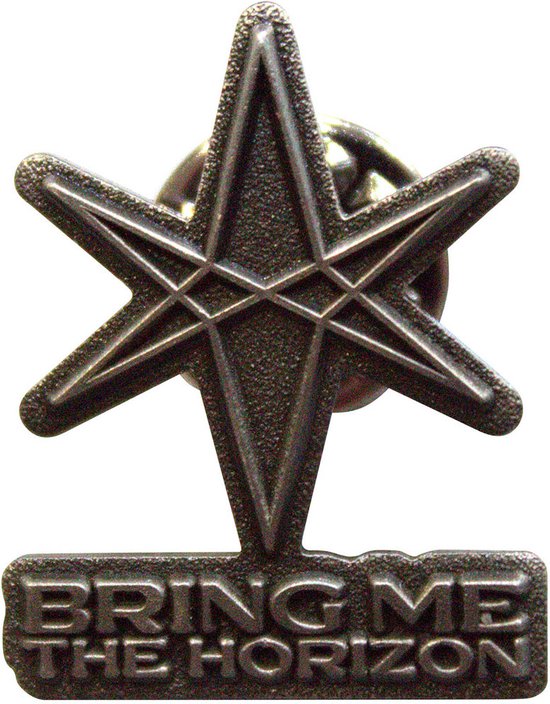 Bring Me The Horizon - Pin 'Star à 6 branches - Couleur argent