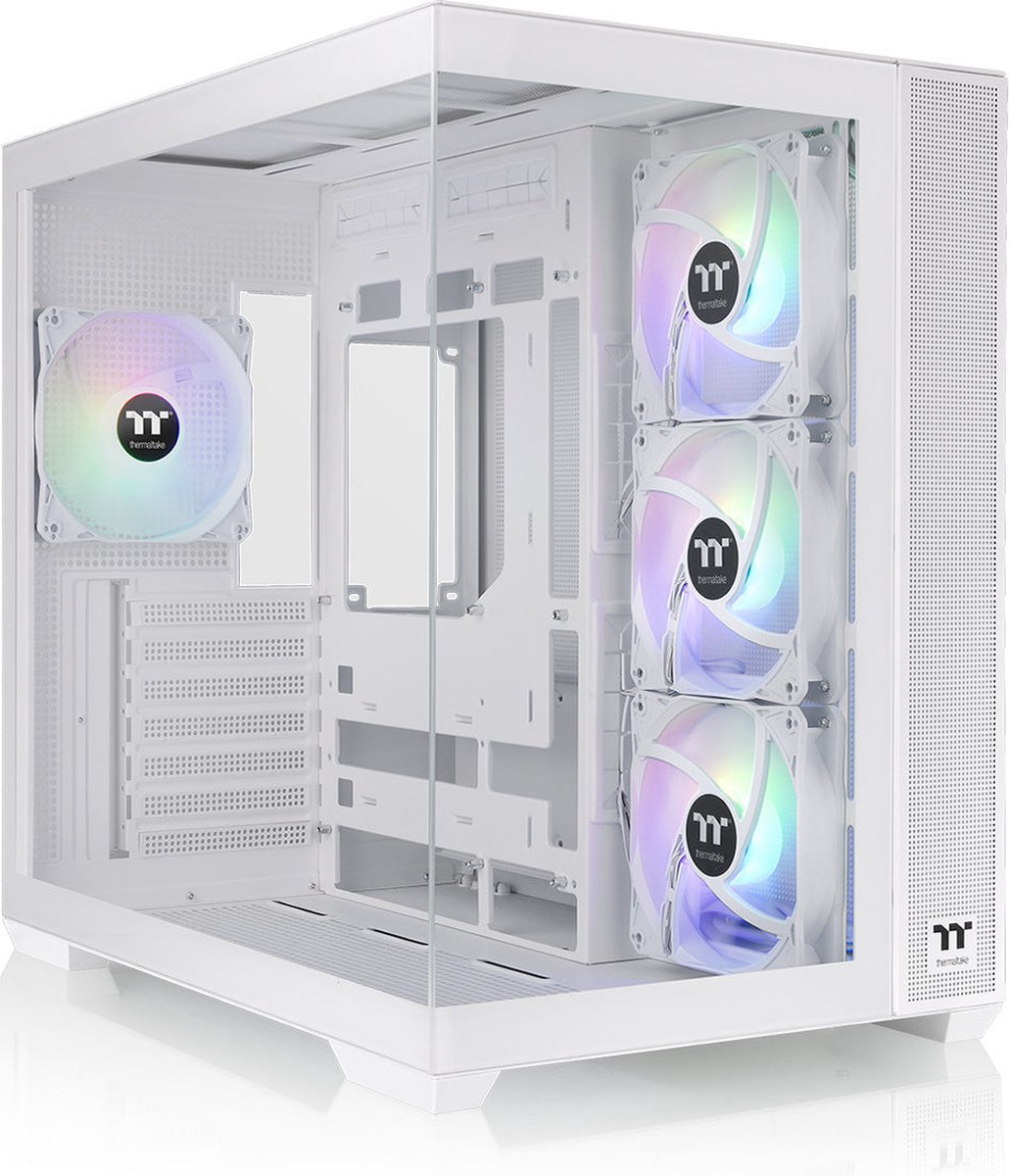 Thermaltake View 380 TG ARGB Snow Midi Tower Wit