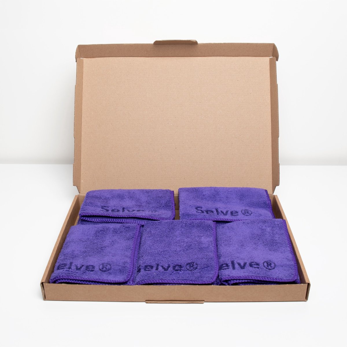 Goedkoopste Selve® Microvezel Schoonmaakdoeken - Lila - 10 Stuks - Zeer Absorberend & Duurzaam