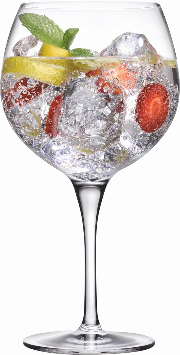 XL Gin Tonic Ballon Glazen Set - 6 Stuks - 630 ml - Ideaal voor Cocktails en Dranken