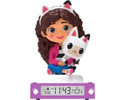 foto van Gabby's Dollhouse 3D Wekker met nachtlampje en geluiden