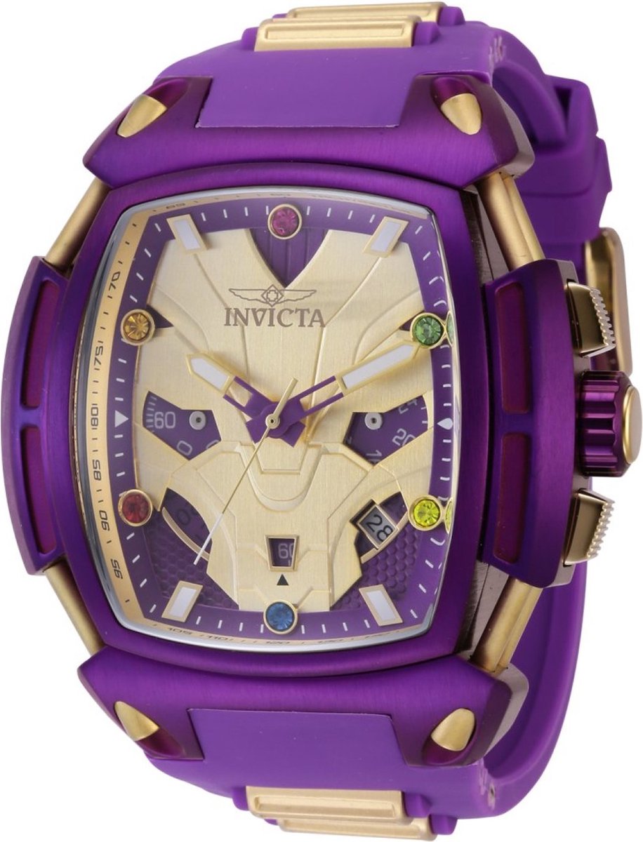 Invicta Marvel - Thanos 43163 Quartz Herenhorloge - 53mm