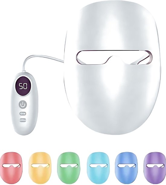 Phenitech Draadloos Led Gezichtsmasker + NEUTRIHERBS E Creme