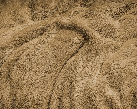 Eleganzzz Teddy Pluche Dekbedovertrek - Taupe - Teddy Dekbedovertrek - Dekbedovertrek 240x200/220cm - Lits Jumeaux dekbedovertrekken