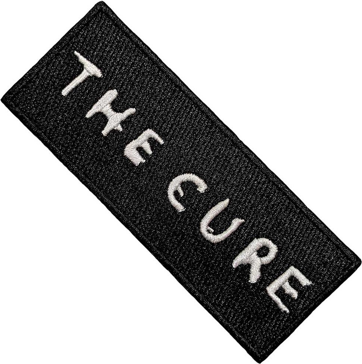 The Cure - Text Logo Patch - Zwart