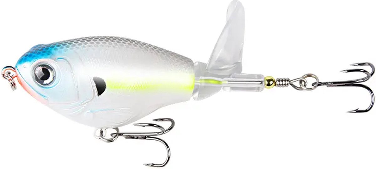 PikeAttack - Whopper Plopper - Roofvissen - Zilver - 16g - 9cm