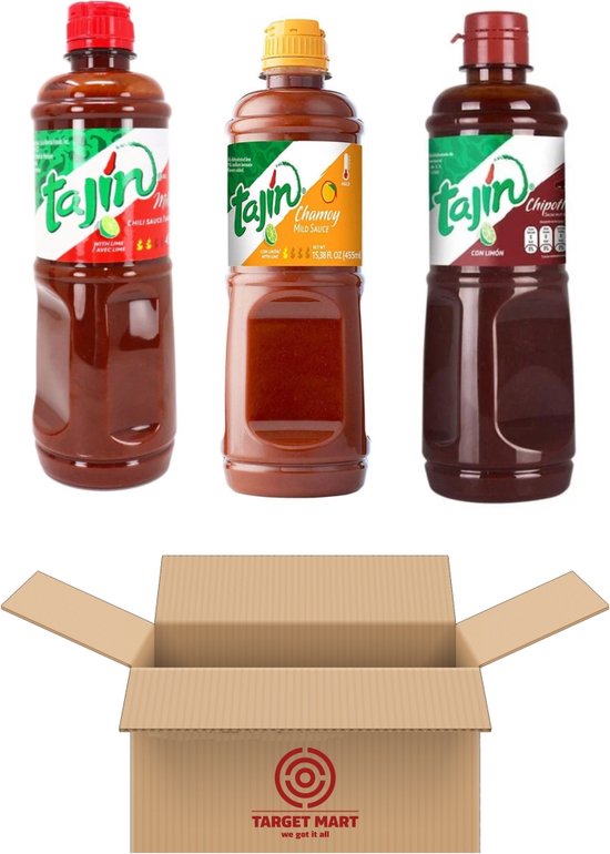 Foto: Targetmart multipak tajin mild hot sauce chamoy sauce salsa chipotle 2x455ml 475ml 