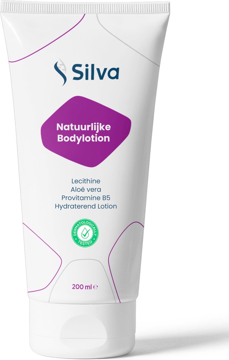 Silva - Bodylotion - Natuurlijke Lotion - Voor Gevoelige Huid - 200 ml