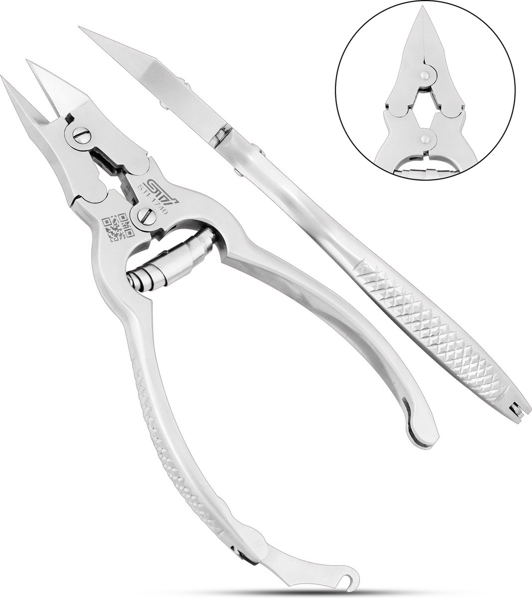 Goedkoopste playershouse Mycotische nagelknipper rechte - Nagelknipper - ingegroeide teennagel - nageltang voor harde teennagels - teennagelknipper dikke nagels - nageltang pedicure