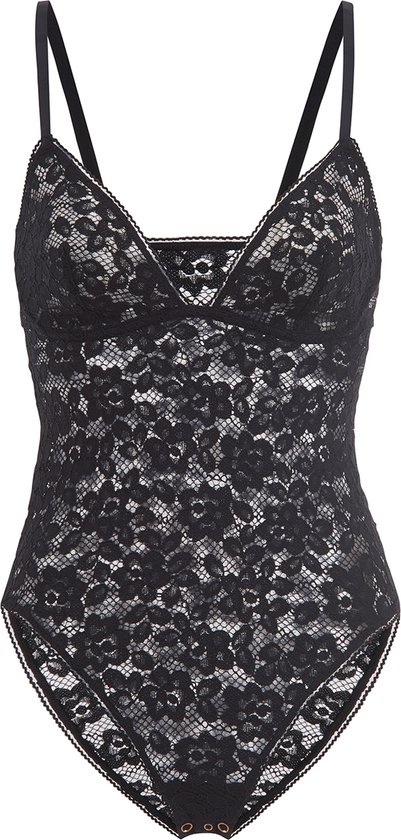Wolford Bodysuit Dames Body (lingerie) - black - Maat XS
