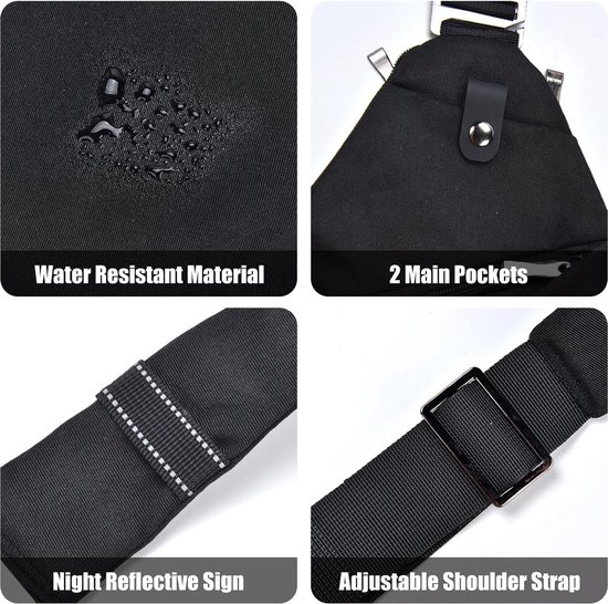 Crossbody Rugzak - Slingbag Heren - Fana Bags