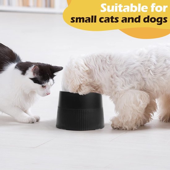 Ormalla Verhoogde Slow Feeder Hondenbak, Verstelbare Verhoogde Hondenbak Zonder Spill Hond Waterbak, Antislip Hondenvoerbak Stand voor Grote Medium Kleine Honden, 4 Hoogtes 9,4 cm, 21,6 cm, 25,7 cm Ormalla Verhoogde Slow Feeder Hondenbak, Verstelbare Verhoogde Hondenbak Zonder Spill Hond Waterbak, Antislip Hondenvoerbak Stand voor Grote Medium Kleine Honden, 4 Hoogtes 9,4 cm, 21,6 cm, 25,7 cm