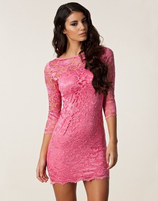 Jurk Claire Zacht Rose