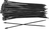 100 pièces Serre-câbles noirs avec œillet de fixation 150 mm x 3,6 mm (099.0537)