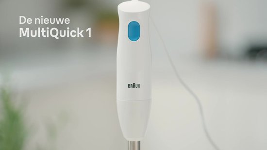 Braun MultiQuick 1 MQ10.202MWH - Staafmixer - Wit