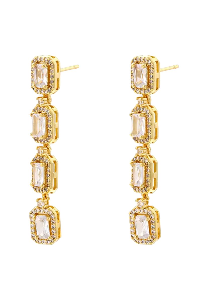 Margot Bardot Victoria's Radiance Drop Oorbellen Gold