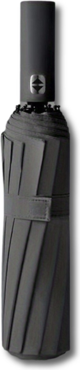 Bovista Moderne Stormparaplu - Windproof Paraplu - Opvouwbaar - Stormproef - Automatisch Uitklapbaar - Umbrella - Zwart