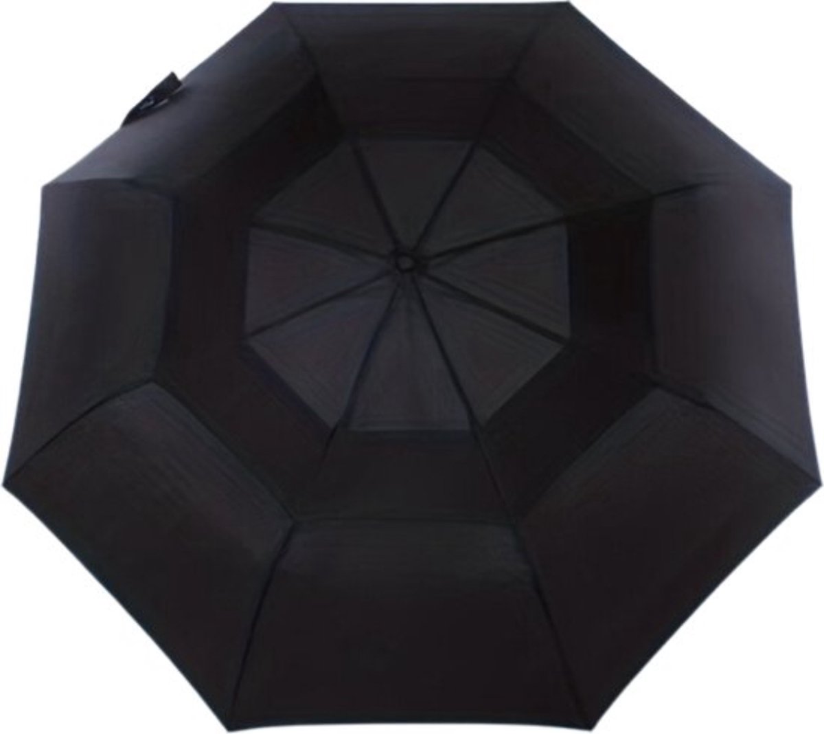 Bovista Moderne Stormparaplu - Windproof Paraplu - Opvouwbaar Stormproef - Automatisch Uitklapbaar - Umbrella - Zwart