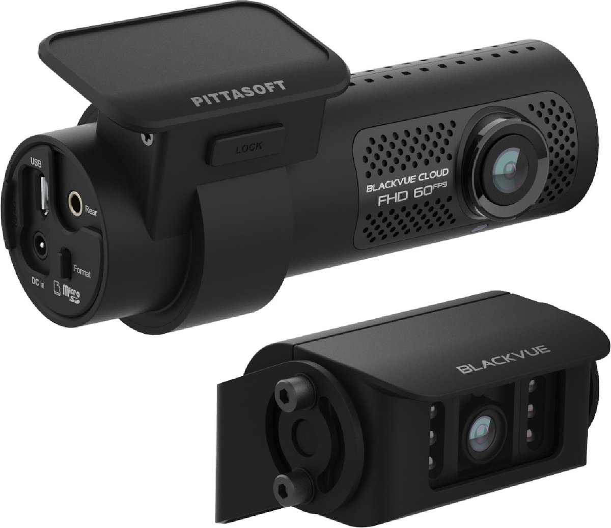 BlackVue DR770X-2CH Truck Full HD Dashcam 128GB Auto Video Recorder Zwart