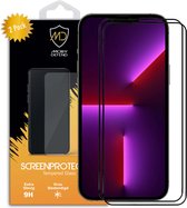 Lot de 2 Protecteurs d'écran iPhone 13 Pro Max, MobyDefend' écran en Glas trempé MobyDefend , Rebords noirs | Protecteurs d'écran / Plaques de verre Convient pour: Apple iPhone 13 Pro Max