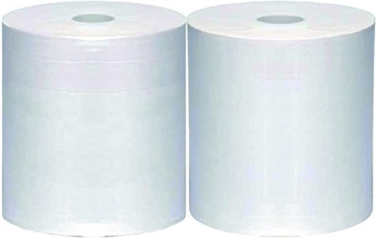 Sobsy ® Recycling Papierhandtücher Z-Interfold, 2-lagig, 20,5x24 cm auf 8cm gefaltet, 3750 Blatt – Hochwertige Papiertücher 100% Recyclingpapier Einweg Papier für Spender – geprägt, weiß