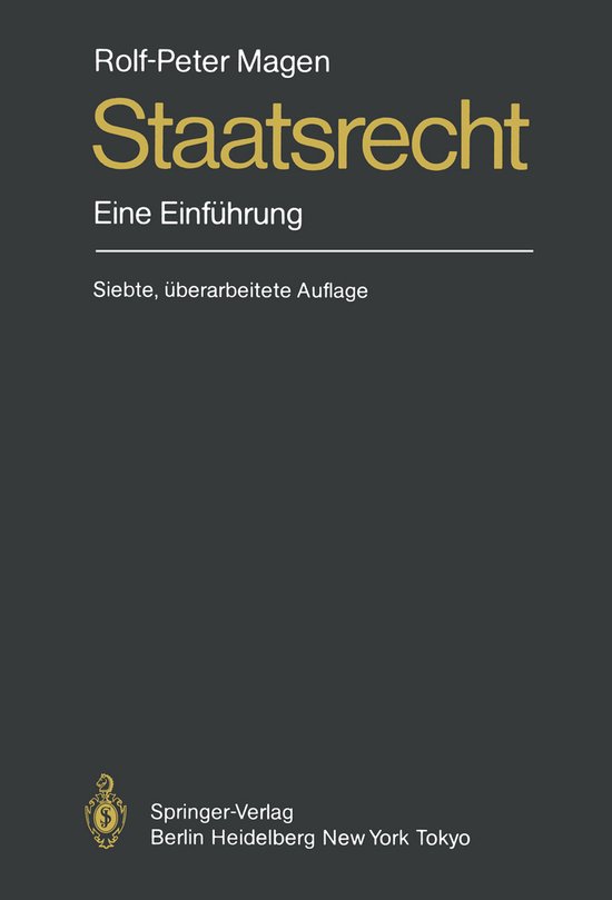 Staatsrecht - cover
