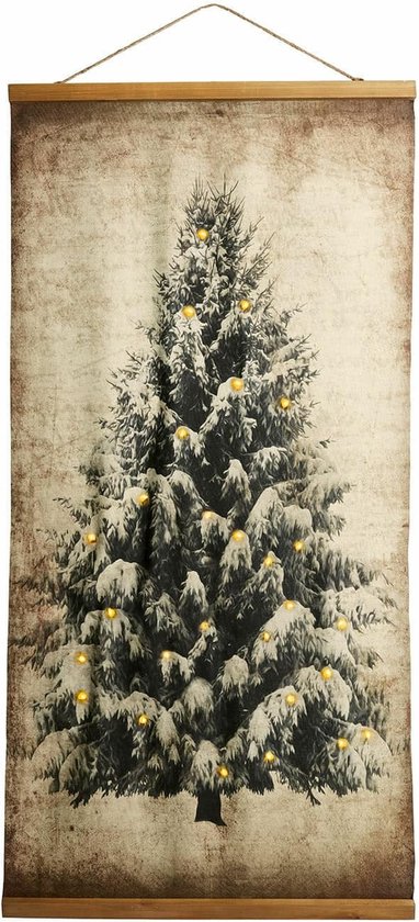 LOBERON Image avec LED Gussers beige/marron