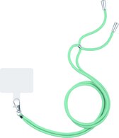 Cordon téléphonique - Universel - Cordon téléphonique - Chaîne téléphonique - Cordon pour téléphone - Pendentif téléphone - Sangle de cou - Cordon de cou - Pendentif - Corde - Vert clair