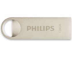 Philips Moon edition USB flash drive 128 GB USB Type-A 2.0 Aluminium, Sleutelring
