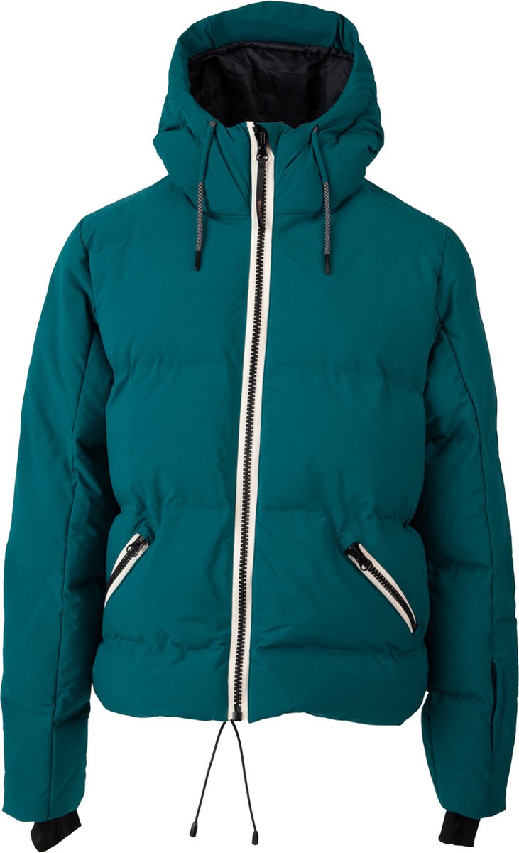 Brunotti Cypress Dames Puffer Wintersport Ski Jas Zwart