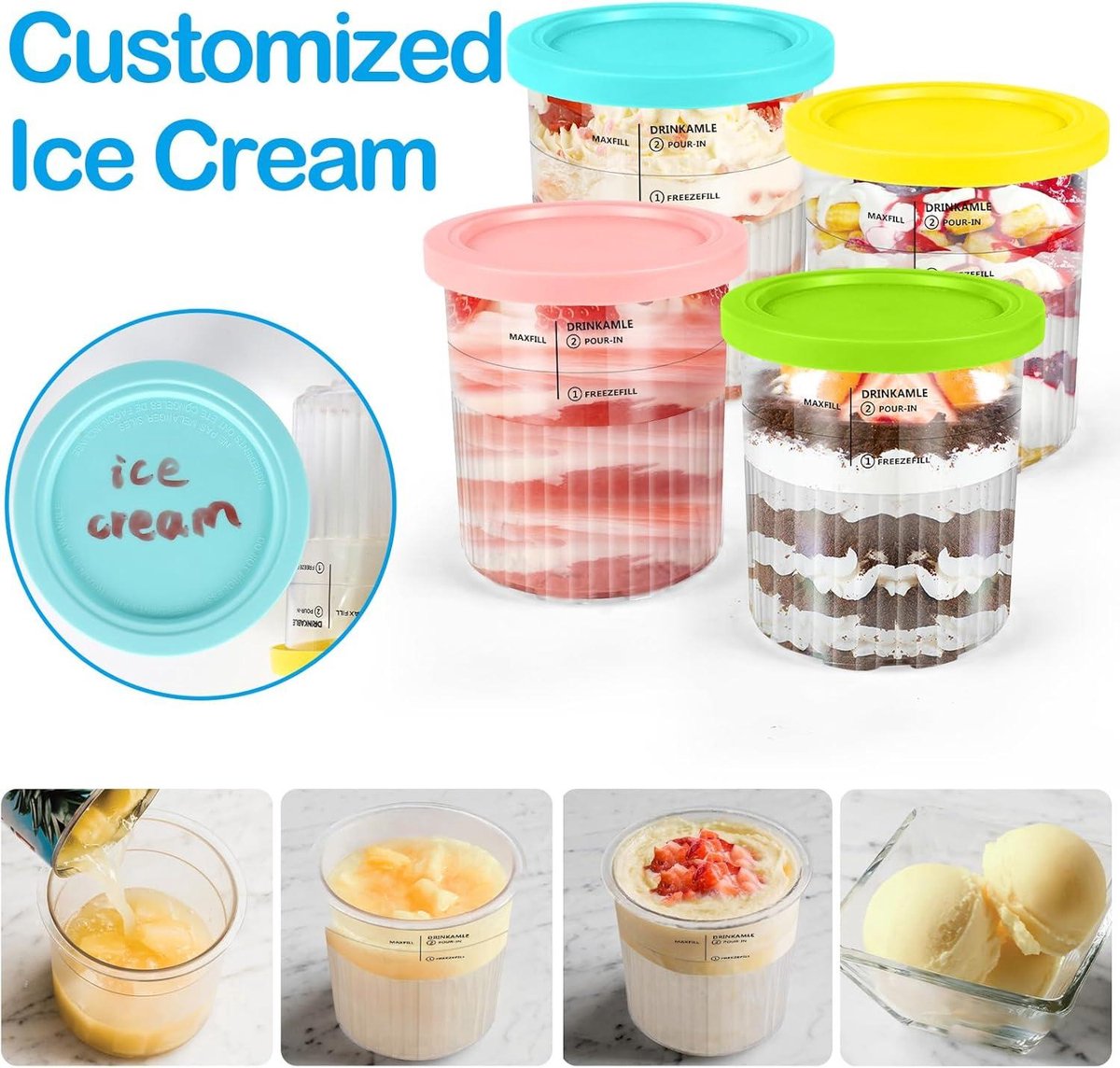 Sorbetière NINJA Creami Deluxe NC501EU