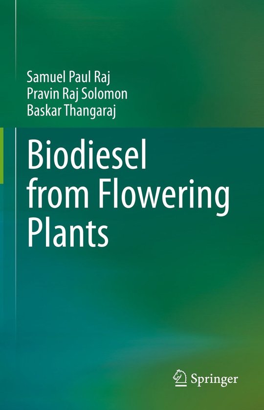 Biodiesel from Flowering Plants - cover