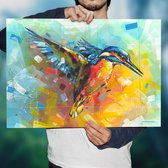 Ijsvogel print (70x50cm)