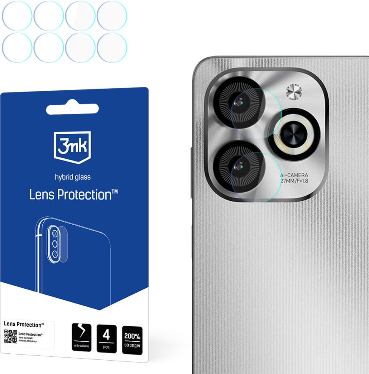 Infinix Smart 8 HD - 3mk Lens Protection