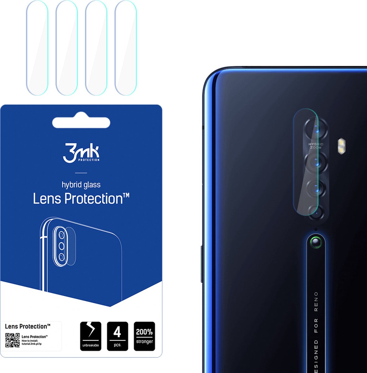 Oppo Reno 2 - 3mk Lens Protection