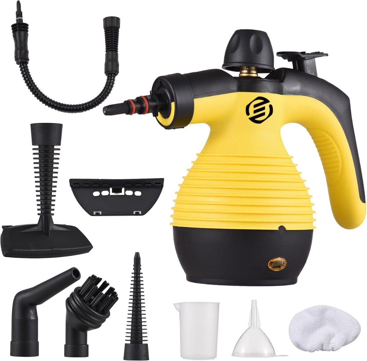 Goedkoopste Equivera Stoomreiniger - Handstoomreiniger - Draagbaar - 9 Accessoires - Vlekverwijderaar
