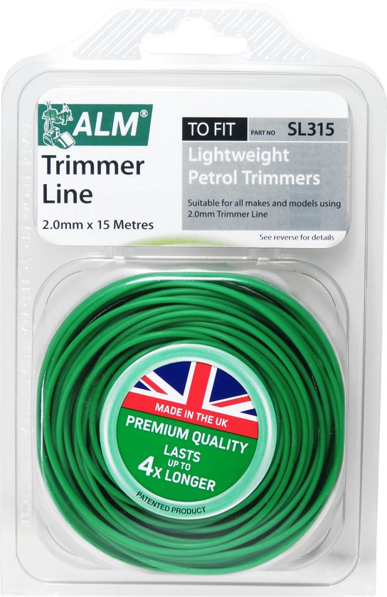 Stihl Trimmerdraad Maaidraad Rond 2,4 Mm X 253 M Lengte Oranje 00009302246 Voor Het Trimmen Van Graskanten