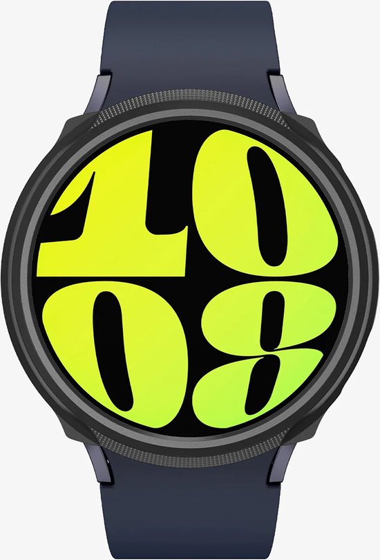 Spigen Liquid Air - Coque pour Samsung Galaxy Watch 7 44MM - TPU Flexible - Zwart