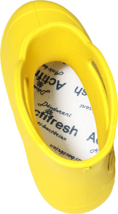 Ladeheid LA-CA-Frog Kinder Regenlaarzen - Rubber - Licht - EVA - Geel - 22/23