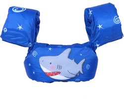 Qwali Puddle Jumper Haai - Zwemvest - Voor kinderen van 0-2 tot 3-6 jaar - Zwemvest Kind - Haai - Zwembandjes 15-30 kg - Drijfvest - Zwemvleugels - Zwemkurk - Zwemgordel